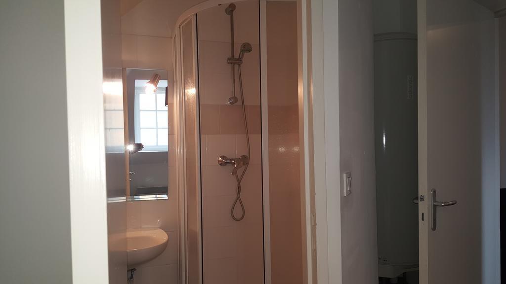 Au Pigeon Blanc Hotel Andouillé Eksteriør billede